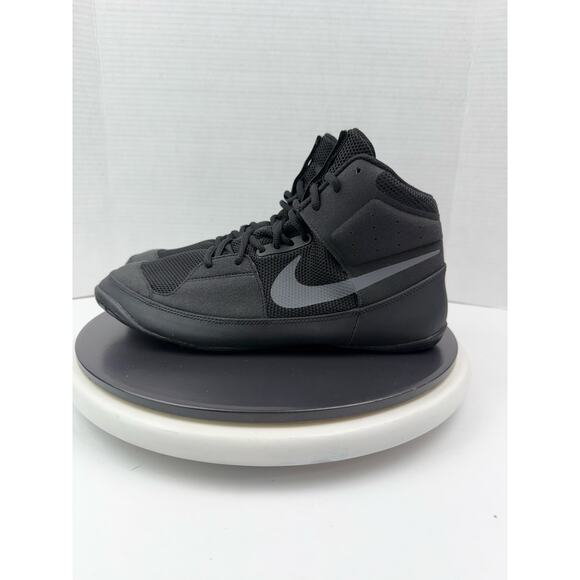 Nike Fury Mens Size 11 Wrestling Shoes MMA Combat Black Gray AO2416-010 NEW - Picture 1 of 10